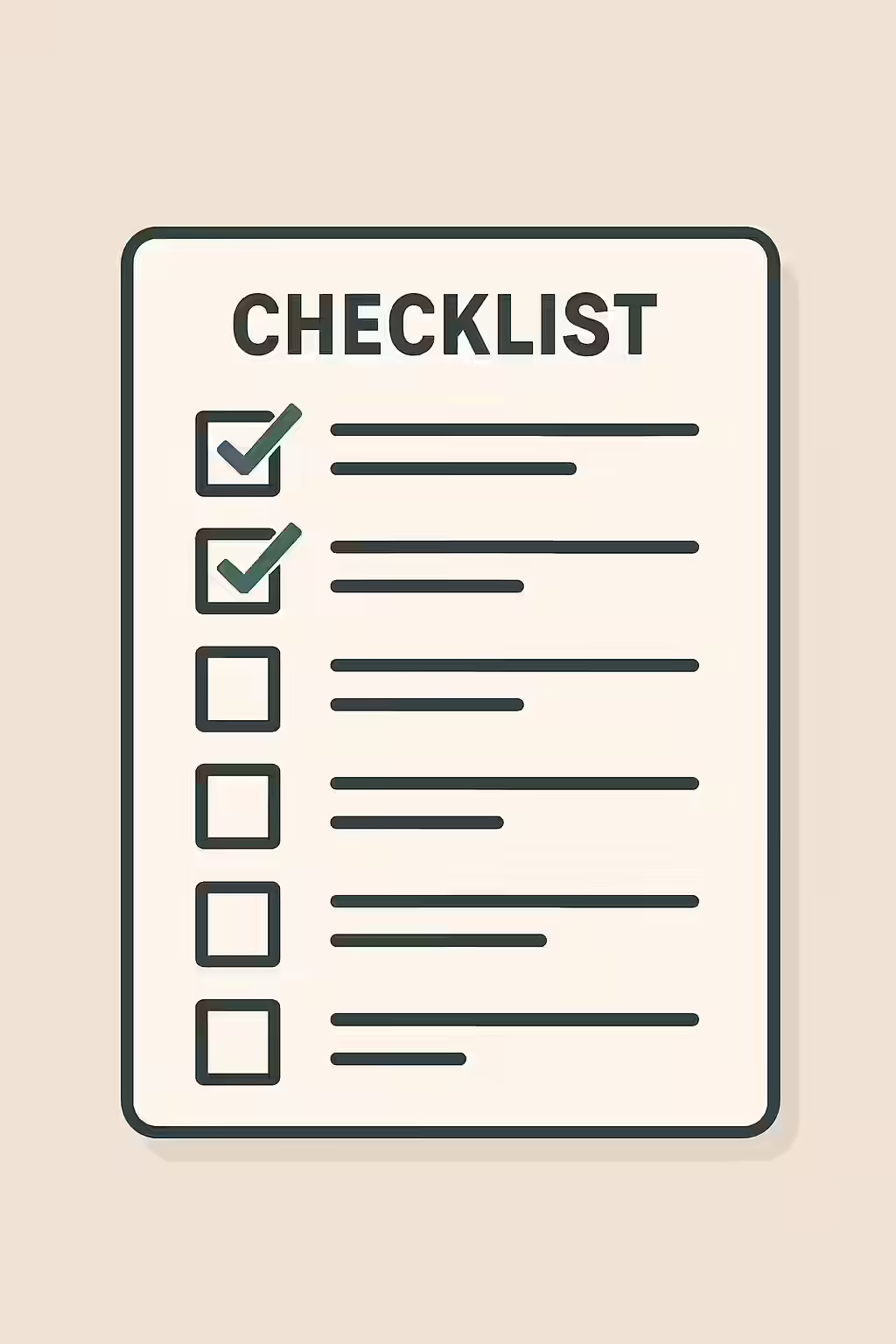 The Unsecure Page: A Guide to Bad Content Types 2 An illustration of a checklist, symbolizing the importance of making sure your website is free of bad content types.