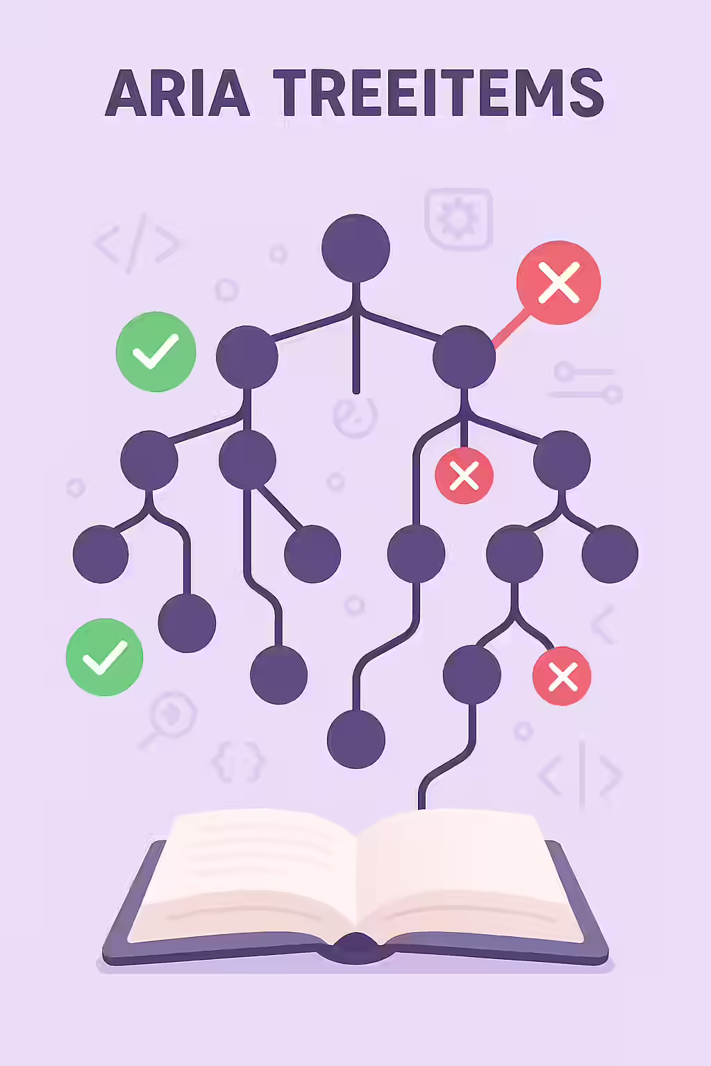 Branching Out: A Guide to Accessible ARIA Treeitems 2 An illustration of a family tree, symbolizing the hierarchical structure of ARIA treeitems.