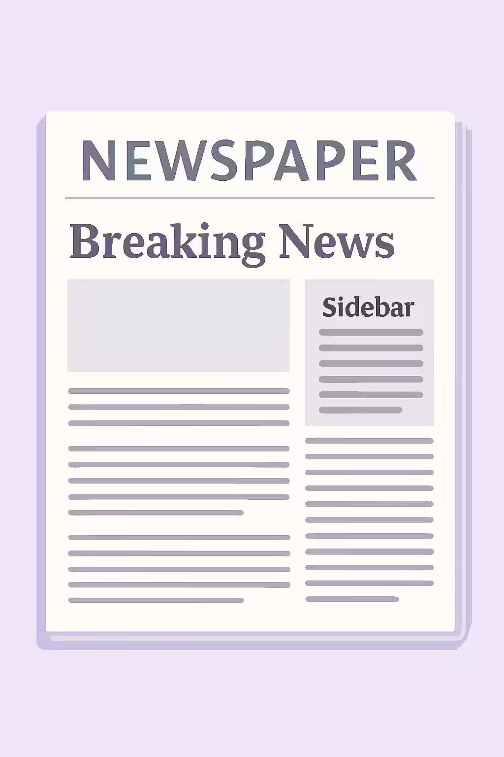 The Sidekick: A Guide to Complementary Landmarks and Asides 1 An illustration of a newspaper with a clear and logical sidebar, symbolizing the importance of complementary landmarks and asides.