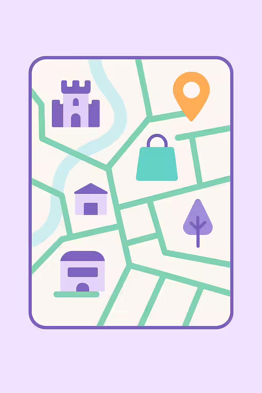 The One and Only: A Guide to Unique Landmarks 1 An illustration of a map with clear and unique landmarks, symbolizing the importance of unique landmarks.