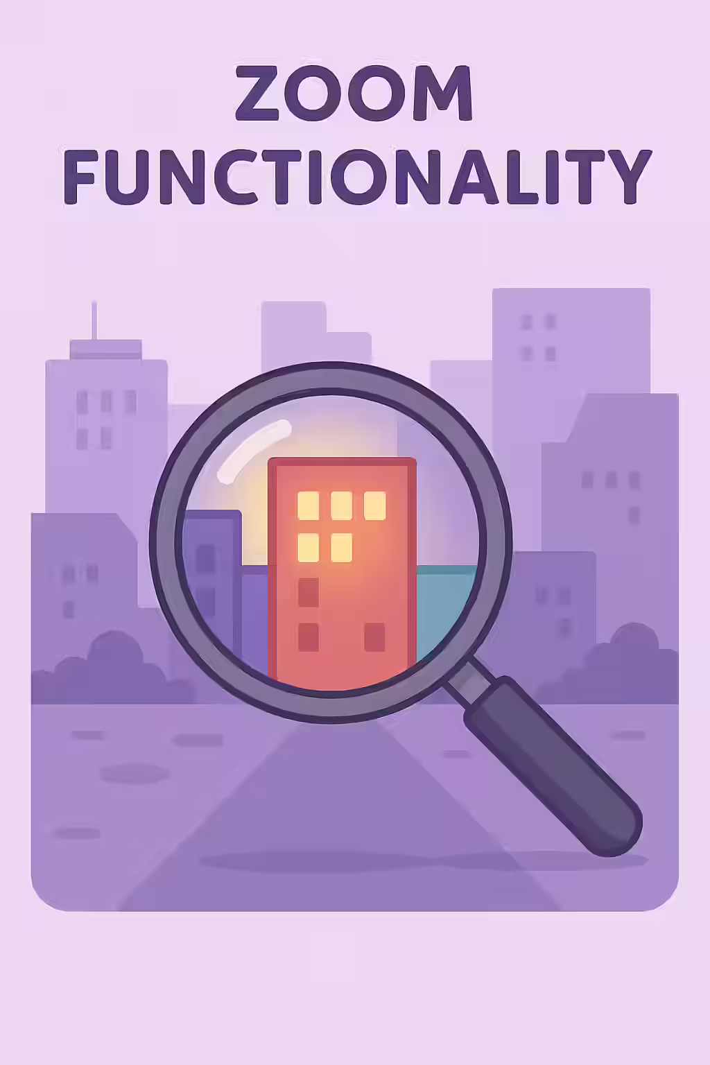 The Unzoomable City: A Guide to the Meta Viewport and Zooming 1 An illustration of a magnifying glass over a city, symbolizing the importance of allowing users to zoom in on your website.