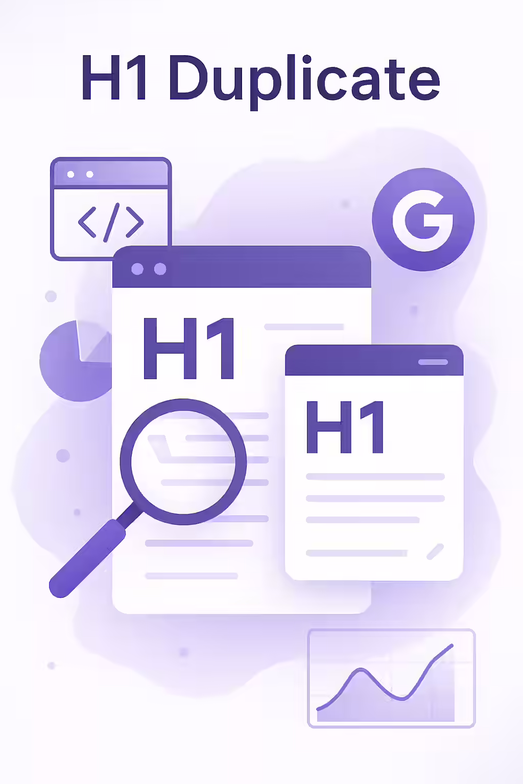 Breaking the Echo: A Guide to Fixing Duplicate H1 Tags 1 An illustration of an echo in a hallway, with the H1 tag being repeated, symbolizing the problem of duplicate H1 tags.