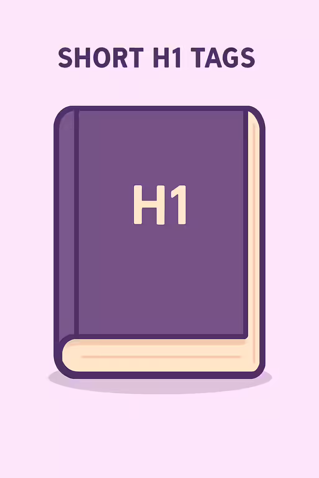 The Short Story: A Guide to H1 Tags Under 20 Characters 1 An illustration of a book with a very short title, symbolizing the importance of fixing H1 tags under 20 characters.