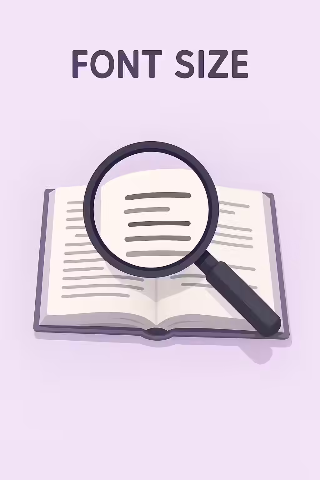 The Ant-Sized Text: A Guide to Fixing Illegible Font Sizes for SEO 1 An illustration of a magnifying glass over a book, symbolizing the importance of legible font sizes.