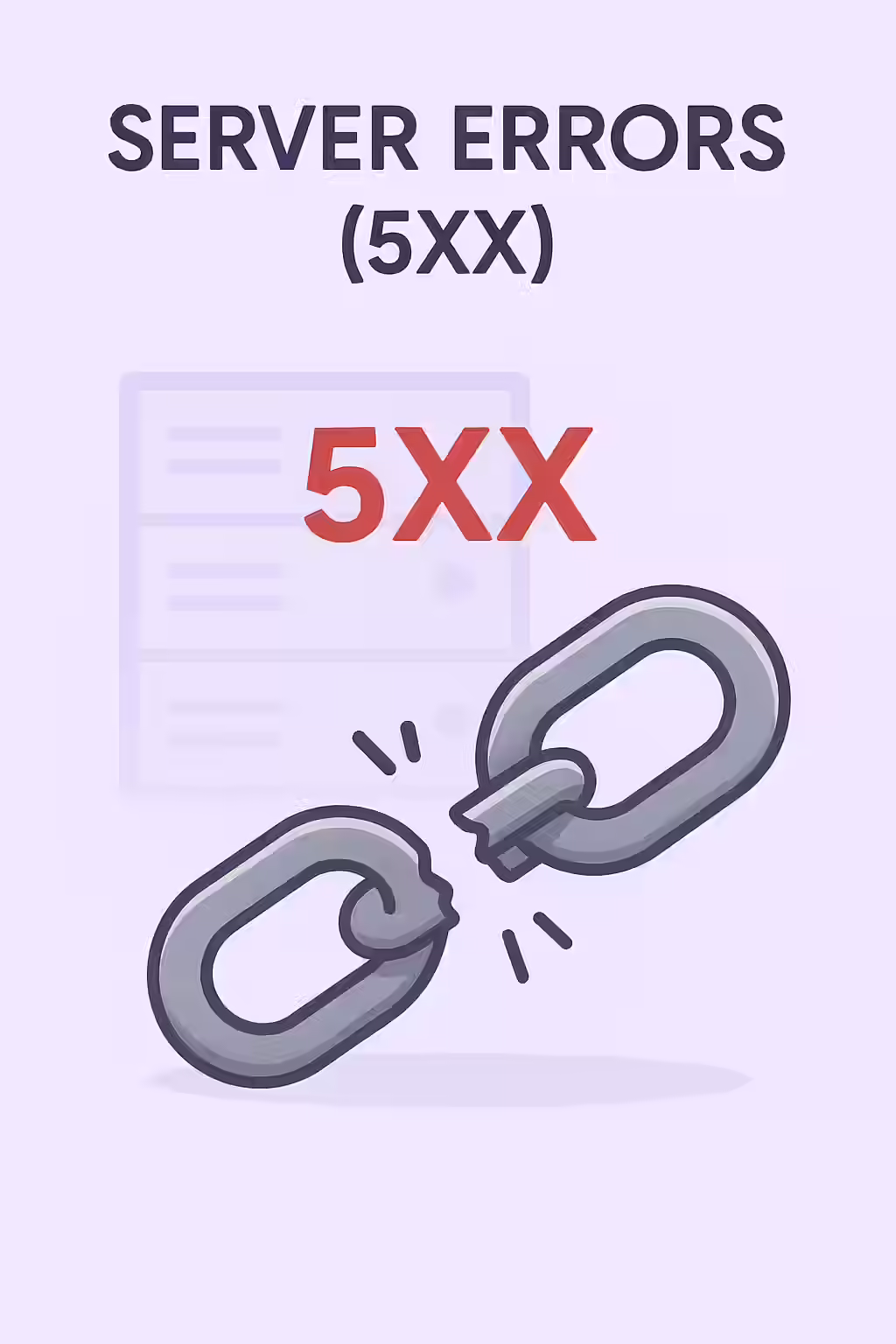The Server Down: A Guide to Fixing Internal Server Errors (5xx) 1 An illustration of a server with a warning sign, symbolizing a 5xx internal server error.