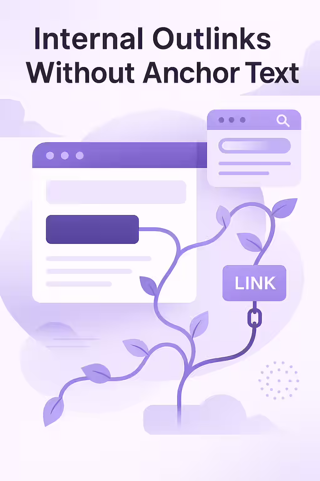 The Silent Link: A Guide to Fixing Internal Links with No Anchor Text 1 An illustration of a blank signpost, symbolizing a link with no anchor text.
