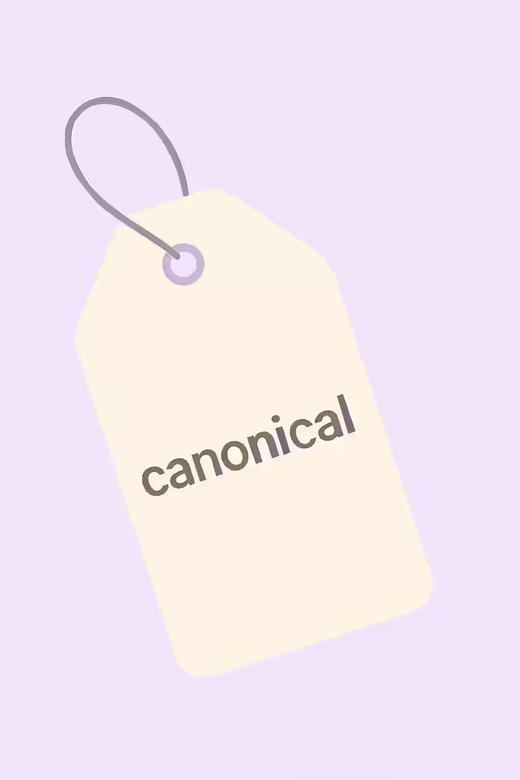 The One True Page: A Guide to the Canonical Tag 1 An illustration of a canonical tag, symbolizing the importance of the canonical tag.