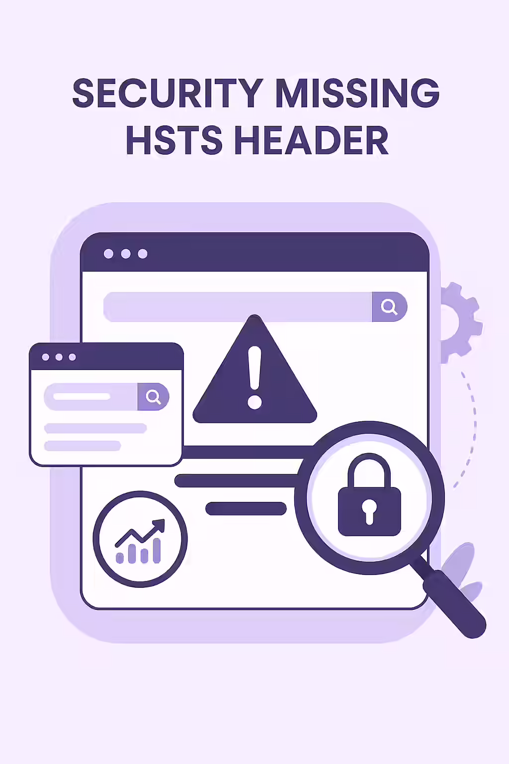 The HSTS Header: A Shield for Your Website's Security 1 An illustration showing a shield protecting a website from security threats, symbolizing the role of the HSTS header.