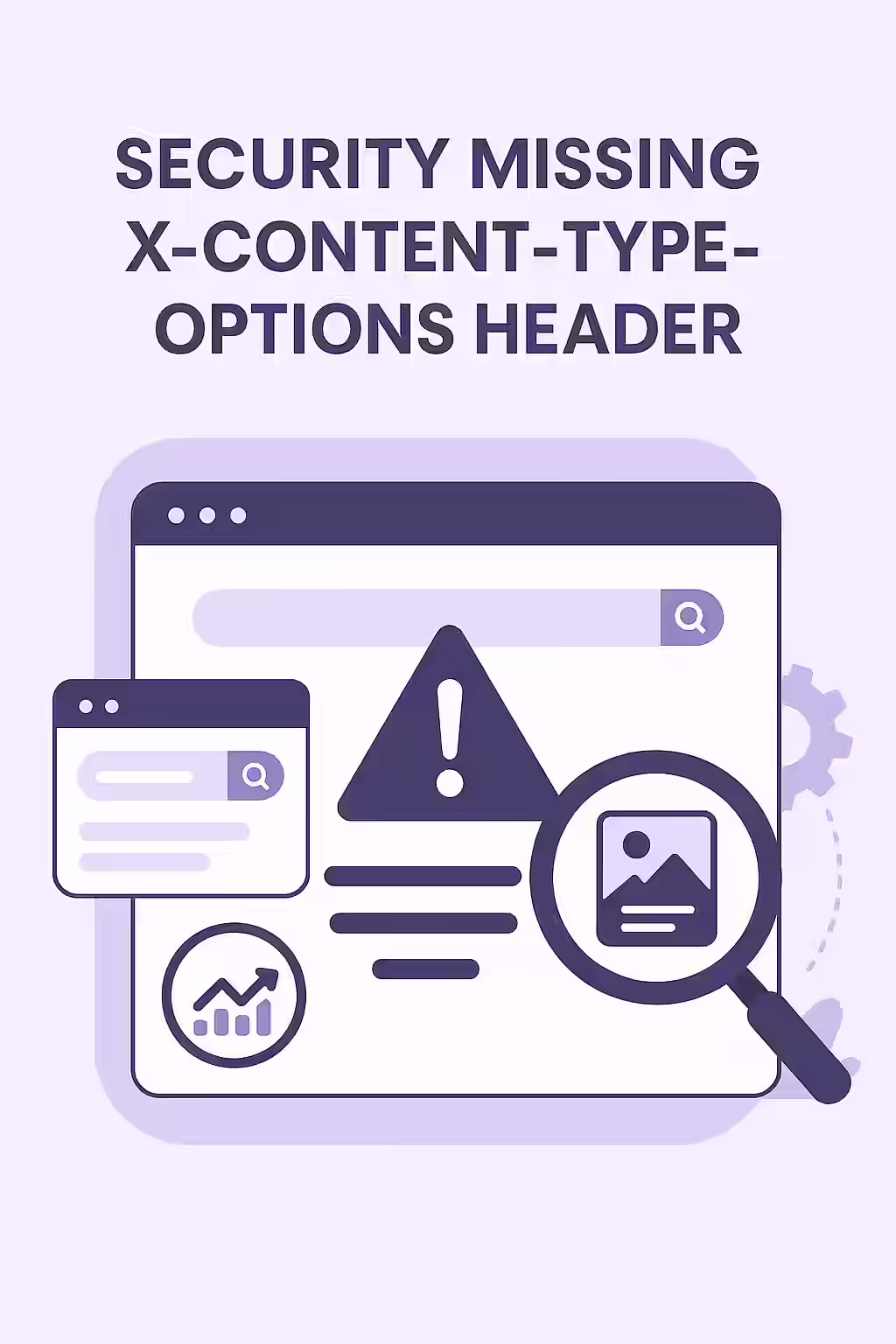 The X-Content-Type-Options Header: A Shield for Your Website 1 An illustration showing a shield protecting a website from a malicious script disguised as an image, symbolizing the role of the X-Content-Type-Options header.