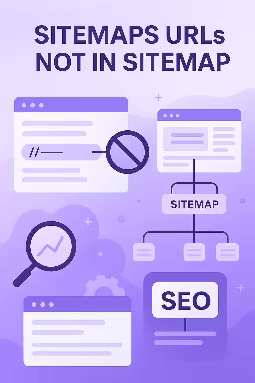 An illustration of a treasure map, symbolizing the importance of including the right URLs in your sitemap.