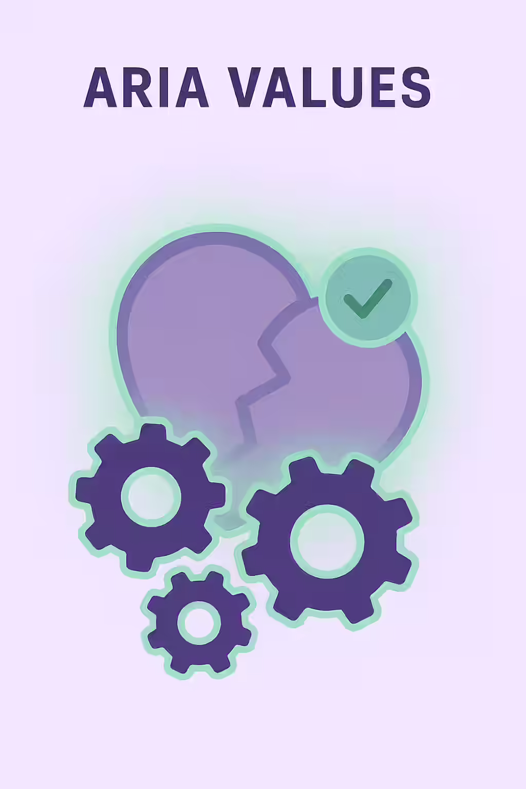 The Right Fit: A Guide to Valid ARIA Attribute Values 2 An illustration of a set of gears working together, symbolizing the importance of using valid ARIA attribute values.