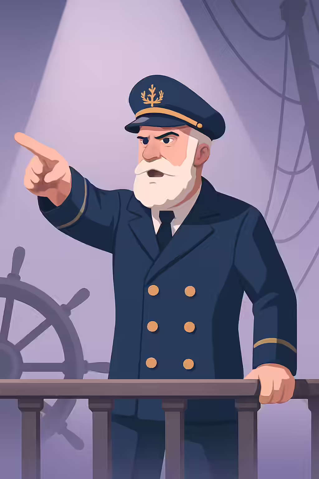 Giving Orders: A Guide to Accessible ARIA Commands 1 An illustration of a captain giving orders, symbolizing the importance of clear and concise ARIA commands.