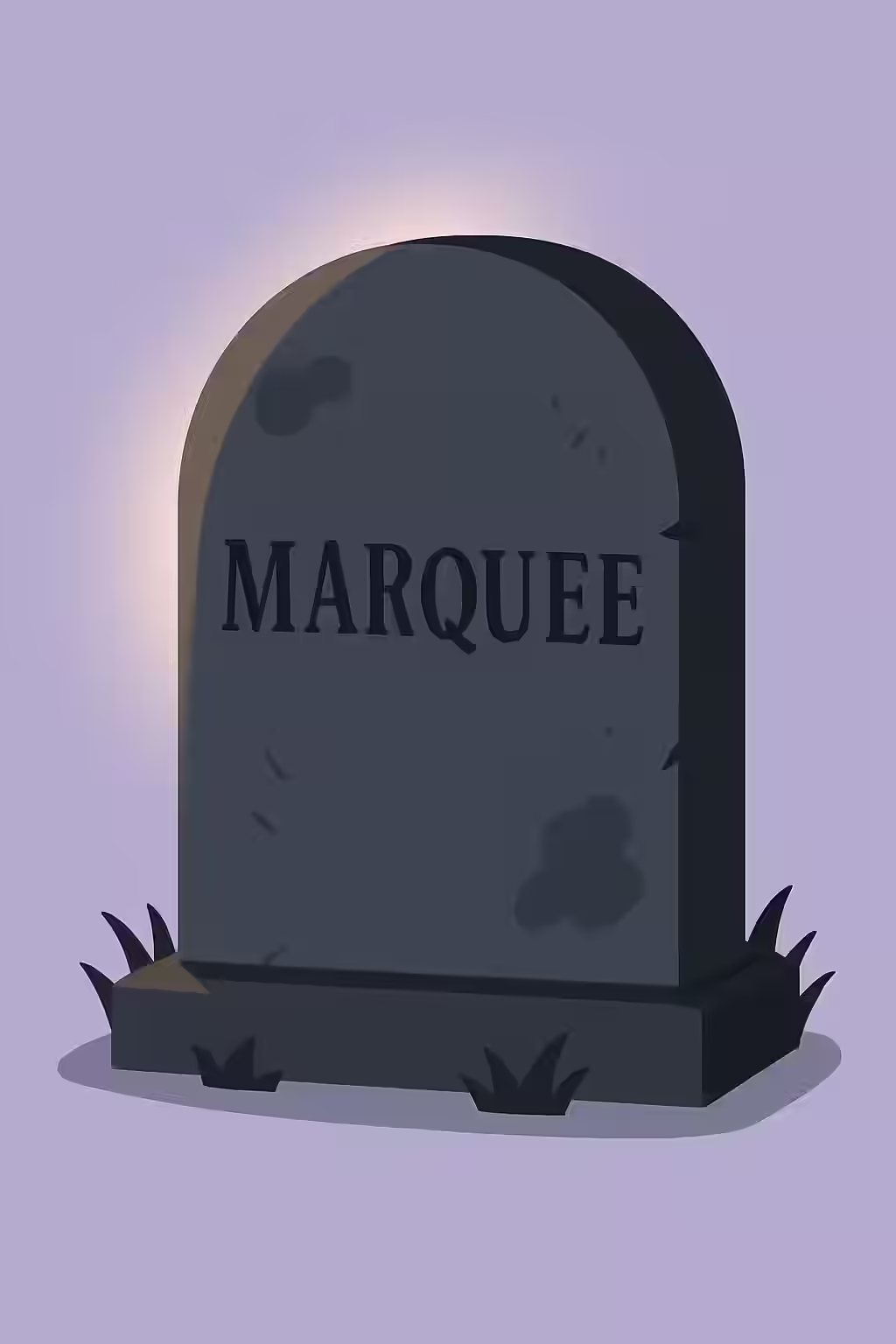 The Ghost of Geocities Past: A Guide to the Deprecated Marquee Element 2 An illustration of a tombstone, symbolizing the deprecated status of the marquee element.
