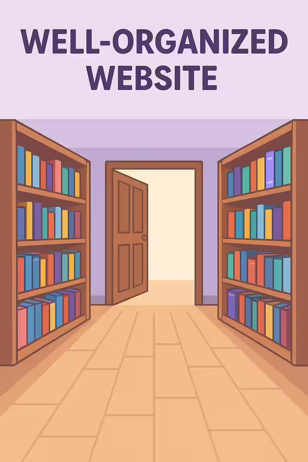What's in a Frame? A Guide to the Title Attribute for Frames 2 An illustration of a picture gallery, symbolizing the importance of a well-organized and accessible website.