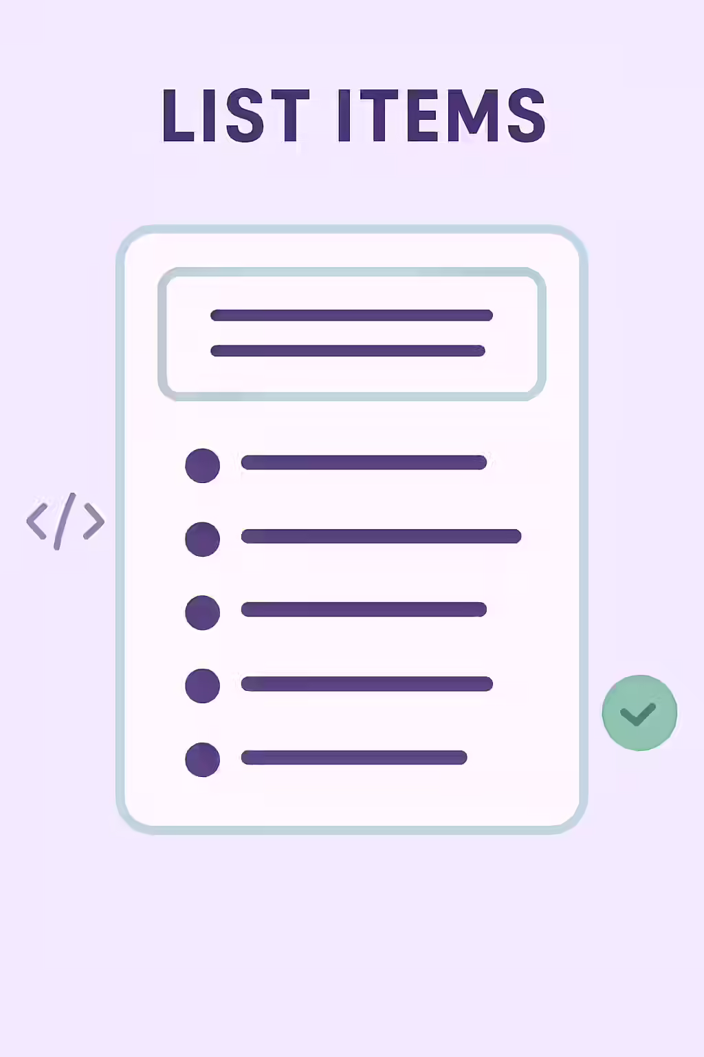 Keeping it Together: A Guide to Containing List Items in List Elements 1 An illustration of a list with all of its items contained within the list, symbolizing the importance of containing list items in list elements.